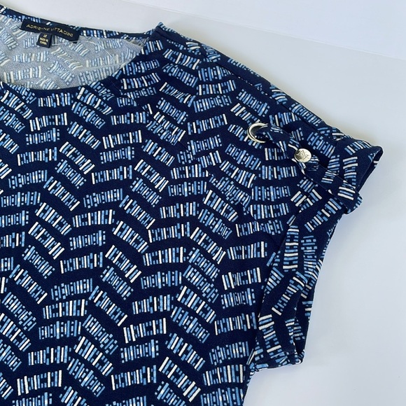 Adrienne Vittadini Medium Cap Sleeve Blouse - Picture 2 of 6